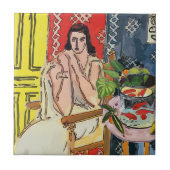 Fischschüssel auf dem Tisch, Fliese (Vorderseite)