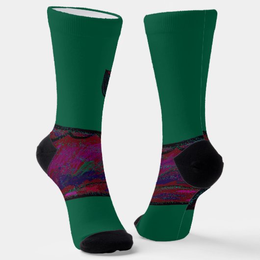 Fischschwanz socken (Gewinkelt)