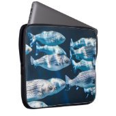 Fischschwarm Laptopschutzhülle (Vorne Rechts)