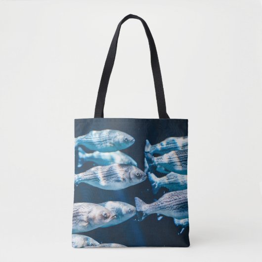 Fischschwarm Tasche (Vorderseite)