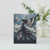 Fischschwärme Postkarte (Stehend Vorderseite)