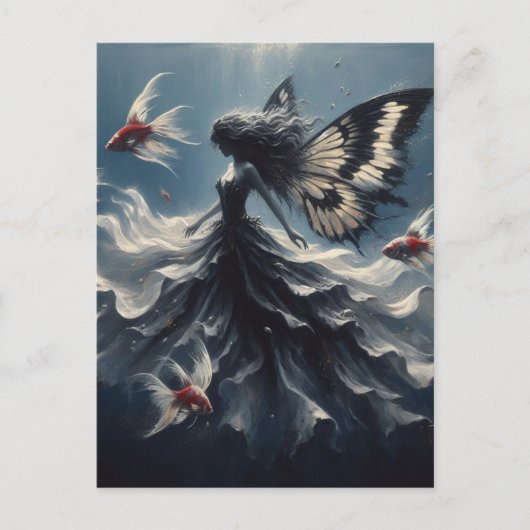 Fischschwärme Postkarte (Vorderseite)