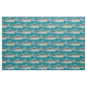 Fischsee Dunkeltürkisfarbenes blaues Wasser Stoff (Fat Quarter (45,7 x 55,9 cm))