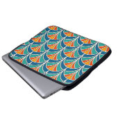 Fischskala: Asiatische Tradition Laptopschutzhülle (Vorne Knopf)