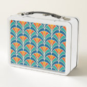 Fischskala: Asiatische Tradition Metall Brotdose (Rückseite)