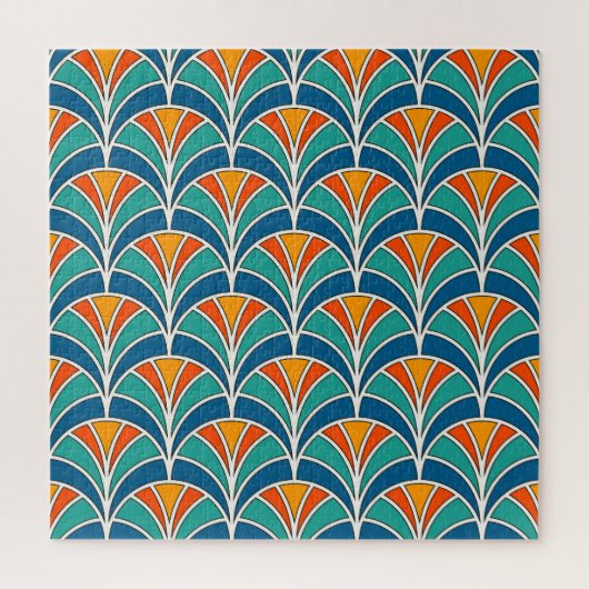Fischskala: Asiatische Tradition Puzzle (Vertikal)