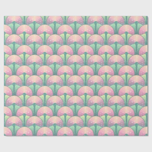 Fischskala Geschenkpapier (Flach)