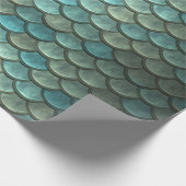 Fischskala Geschenkpapier (Ecke)