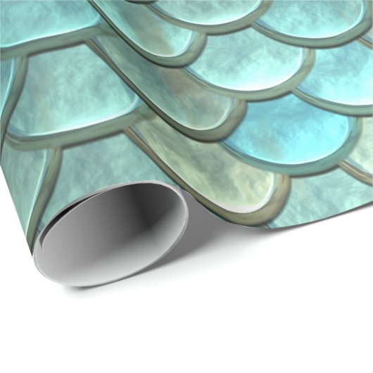 Fischskala Geschenkpapier (Rolleneckpunkt)