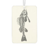 Fischskelett Autolufterfrischer (Rückseite)