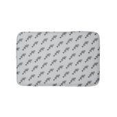 Fischskelett Badematte (Vorderseite)