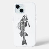 Fischskelett Case-Mate iPhone Hülle (Rückseite)