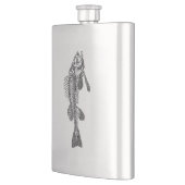 Fischskelett Flachmann (Links)