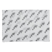 Fischskelett Kissenbezug (Vorderseite-Rechts)