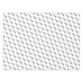 Fischskelett Tischdecke (Vorderseite (Horizontal))