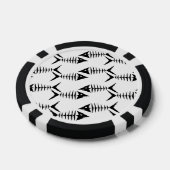 Fischskelette Pokerchips (Einzeln)