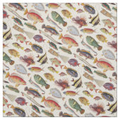 Fischsorten Stoff (Muster)