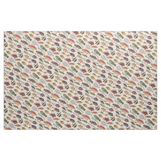 Fischsorten Stoff (Fat Quarter (45,7 x 55,9 cm))