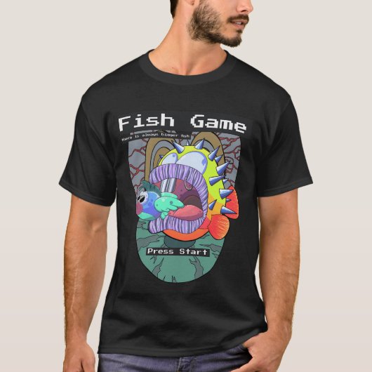 Fischspiel T-Shirt (Vorderseite)