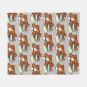 Fischstäbchen Fischstäbchen Fischfänger Tartar Sau Fleecedecke (Vorderseite (Horizontal))