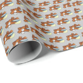 Fischstäbchen Fischstäbchen Fischfänger Tartar Sau Geschenkpapier (Rolleneckpunkt)