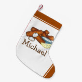 Fischstäbchen Fischstäbchen Fischfänger Tartar Sau Kleiner Weihnachtsstrumpf (Vorderansicht (hängend))