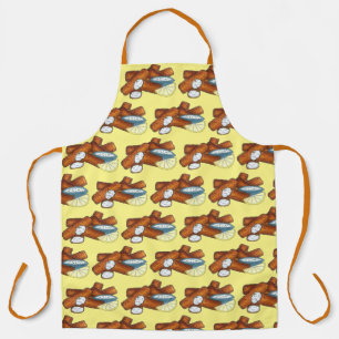 Fischstäbchen Fischstäbchen Fischfänger Tartar Sau Schürze