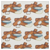 Fischstäbchen Fischstäbchen Fischfänger Tartar Sau Stoff (Muster)