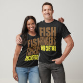 Fischstäbchen und Vanillepudding T-Shirt (Unisex)