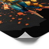 Fischstift Poster (Ecke)