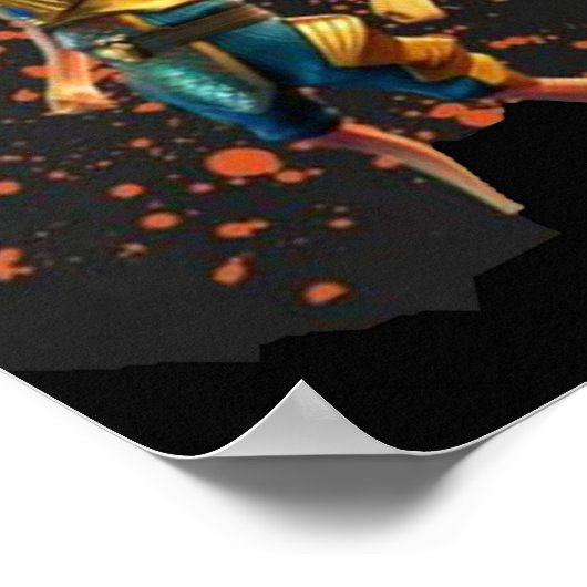 Fischstift Poster (Ecke)