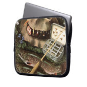 Fischstilleben Laptopschutzhülle (Vorderseite Links)