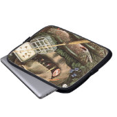 Fischstilleben Laptopschutzhülle (Vorne Knopf)