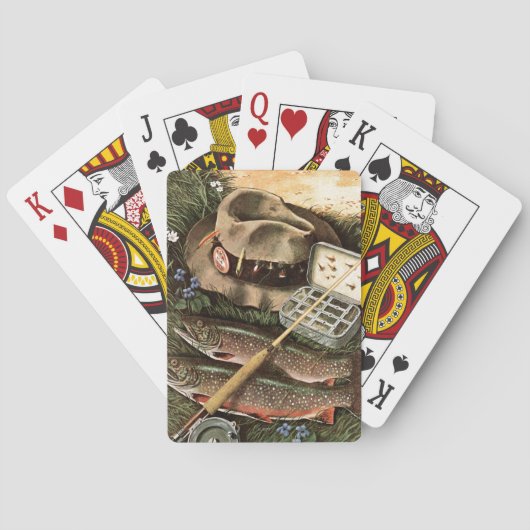 Fischstilleben Spielkarten (Rückseite)