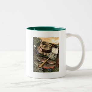 Fischstilleben Zweifarbige Tasse