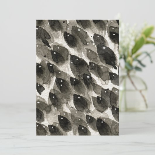 Fischsturm Einladung (Stehend Vorderseite)