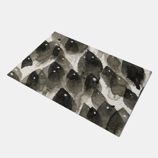 Fischsturm Fußmatte (Schrägansicht)