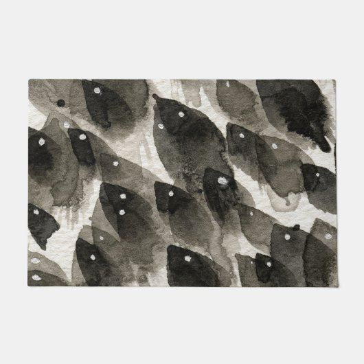 Fischsturm Fußmatte (Vorderseite)