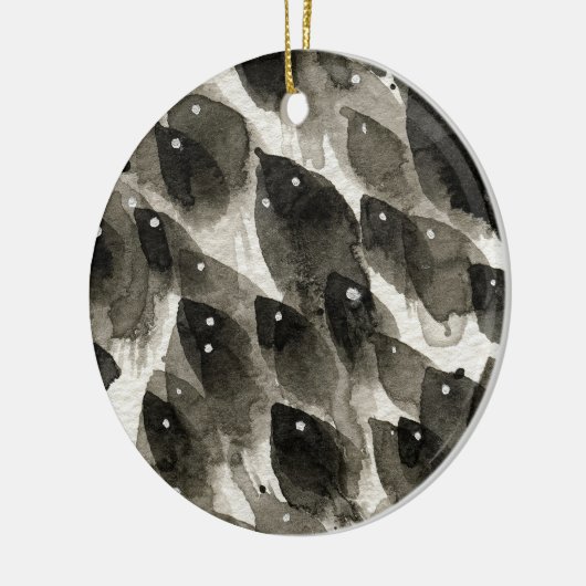 Fischsturm Keramik Ornament (Links)