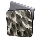 Fischsturm Laptopschutzhülle (Vorderseite Links)