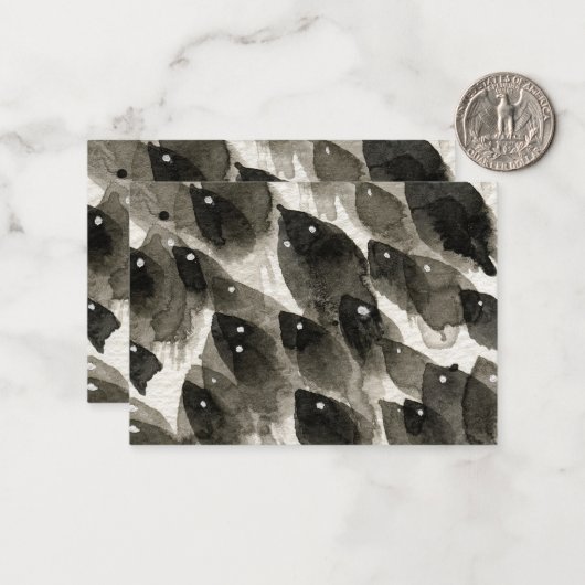 Fischsturm Mitteilungskarte (Vorderseite/Rückseite Beispiel)