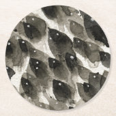 Fischsturm Runder Pappuntersetzer (Vorderseite)