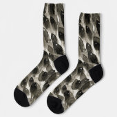 Fischsturm Socken (Linkes Detail)