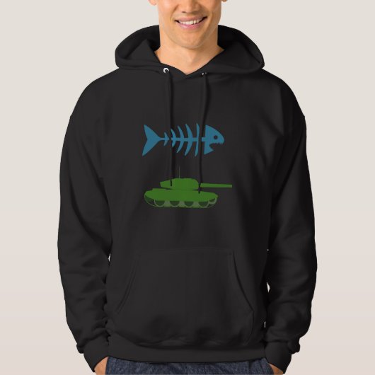 Fischtank-Comic Hoodie (Vorderseite)