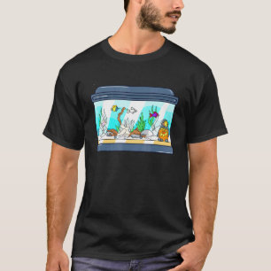 Fischtank Inspiriert Aquarium verwandter Fiskeeper T-Shirt