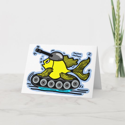 Fischtank Karte (Vorderseite)