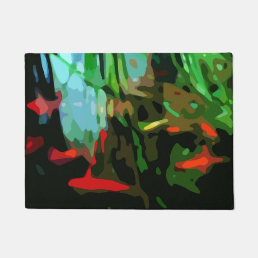 Fischteich Fußmatte (Vorderseite)