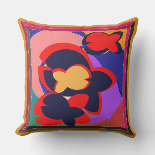 Fischteich Kissen (Vorderseite)