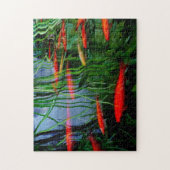Fischteich Puzzle (Vertikal)