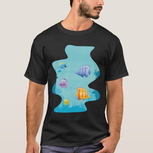 Fischteich T-Shirt (Vorderseite)